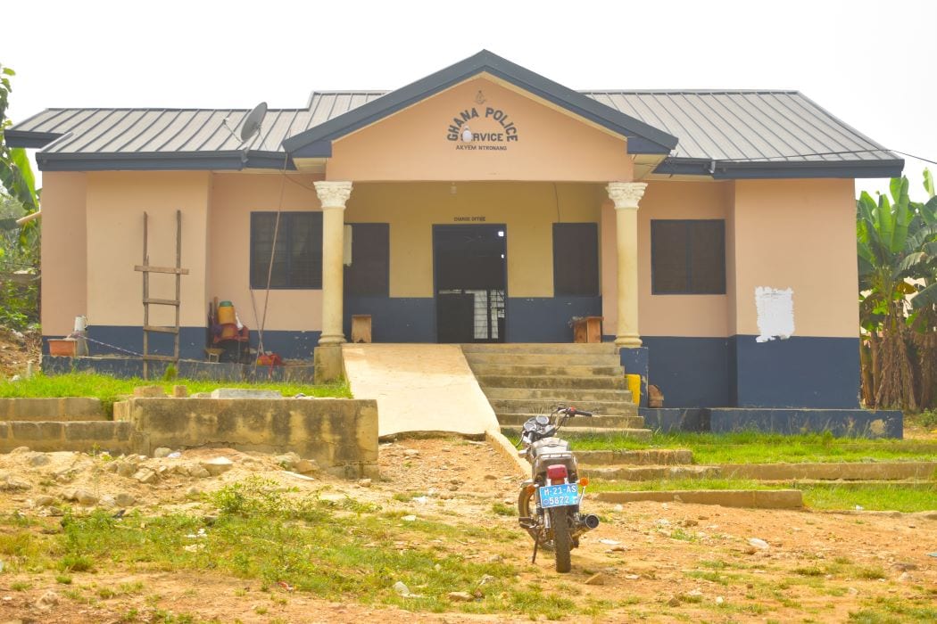 Police Station at Ntronang