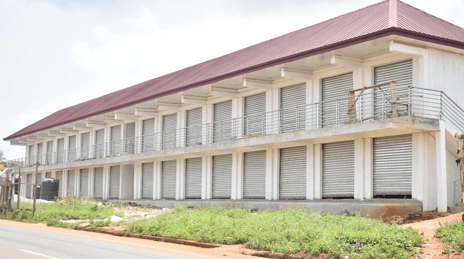 Construction of 1No. 16 Lockable Stores at Afosu