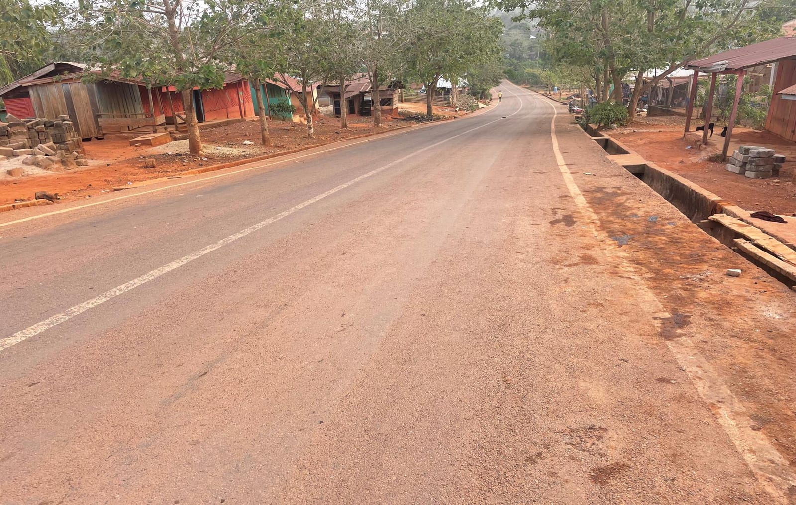 Bitumen surfacing of 2km Amoaya Township Road