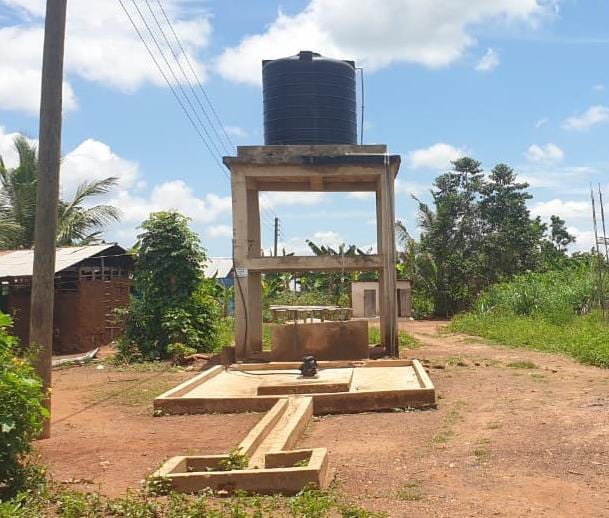 Construction of Water System at Aboaboso