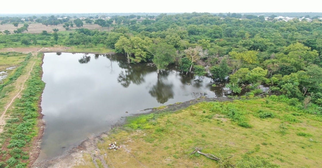 Construction of Small Earth Dam (1V1D) at Lampoga