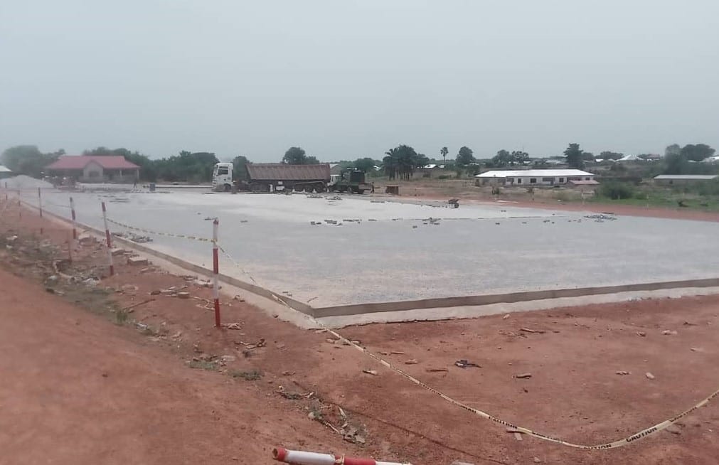 Expansion of Lorry Park with 1No. 10-Unit Washroom and Mechanized Borehole Phase 1 at Gbenfu
