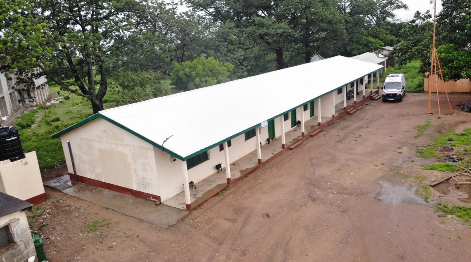 Rehabilitation of office block for the Electoral Commission, Physical Planning Department, And National Ambulance Service