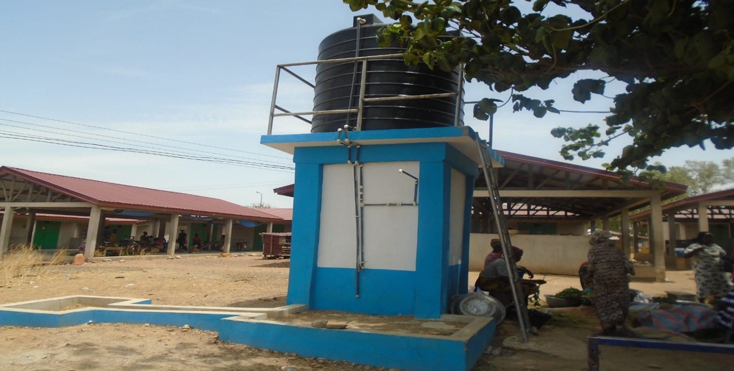 Construction of 10 Seater Water Closet Toilet with Mechanized Borehole at Zuarungu Market