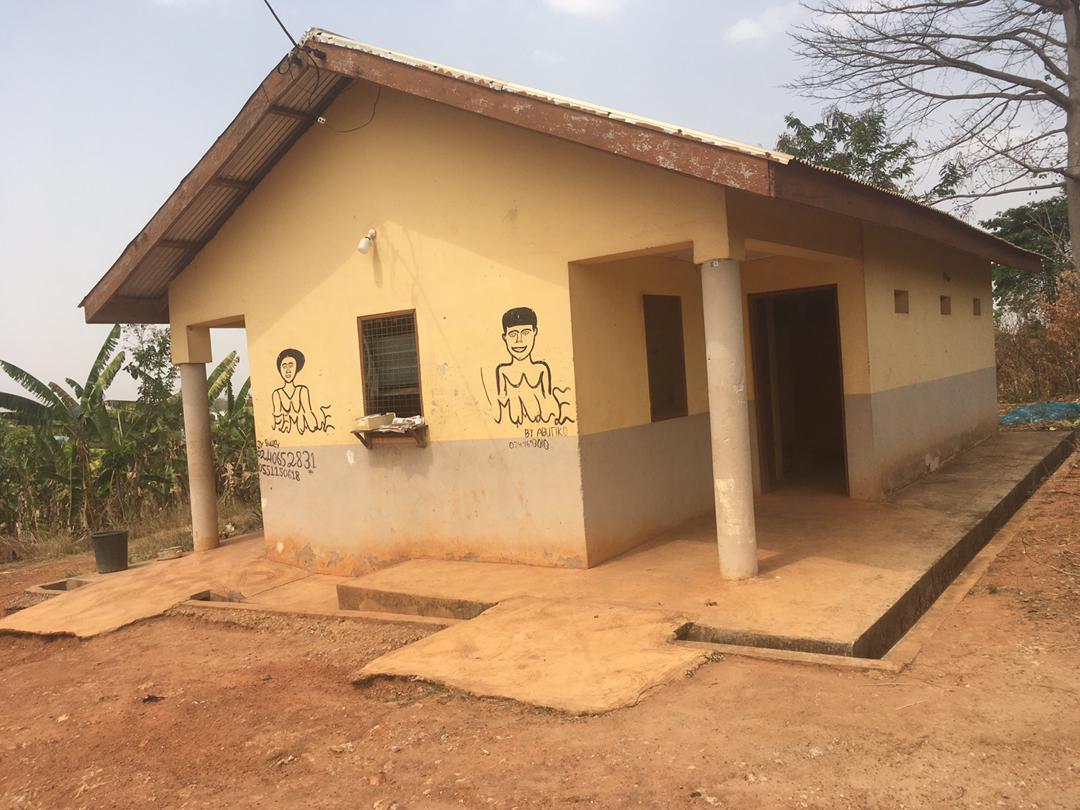 Construction of 1No. 6 seater WC Toilet with Mechanized Borehole at Sawua D/A 1 Primary