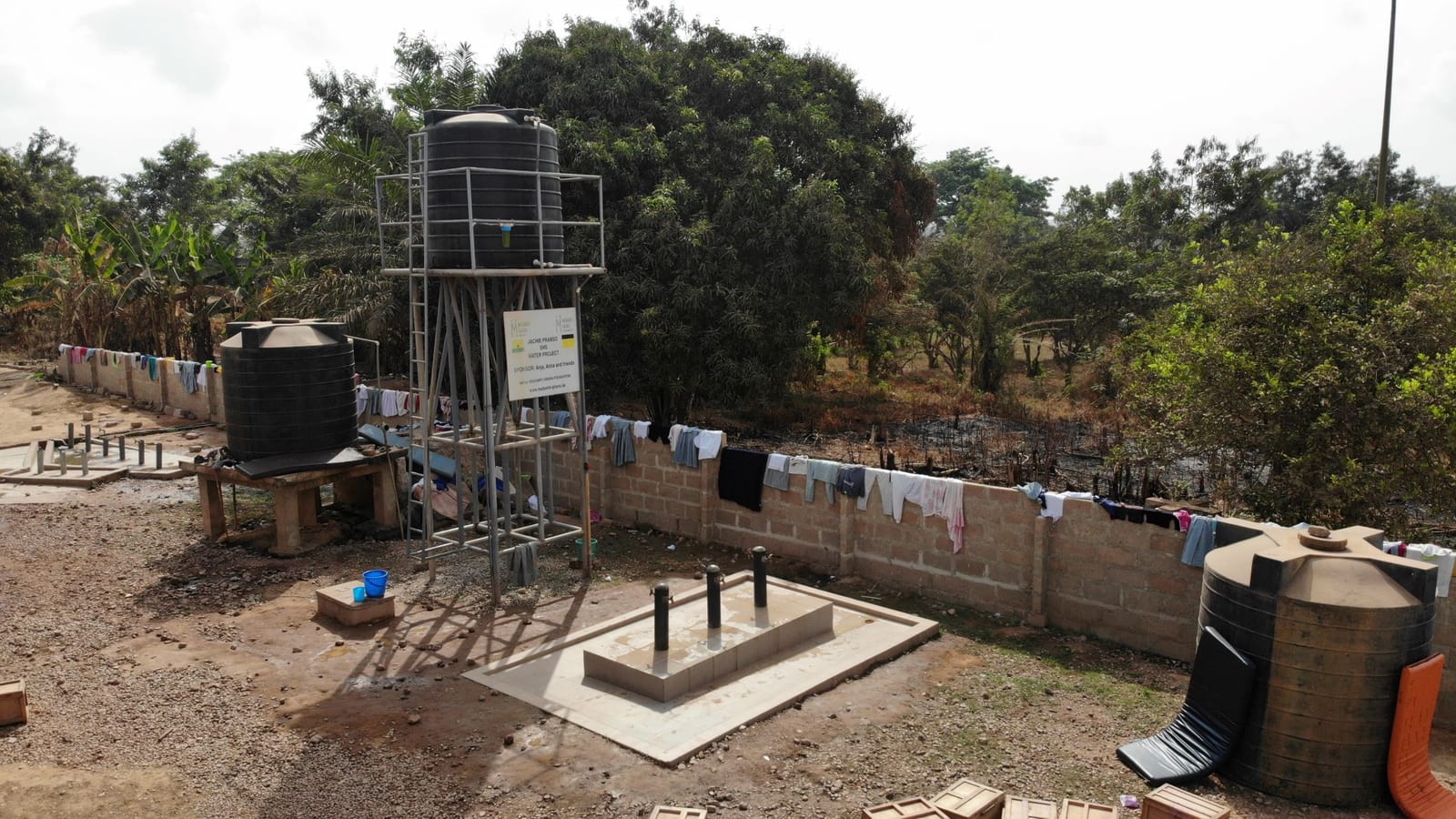 Construction of 1No. Drilling and Mechanization of Borehole Water at Jachie Pramso SHS