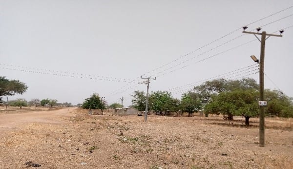 Installation of Streetlights at Sandema, Wiaga and Chuchuliga
