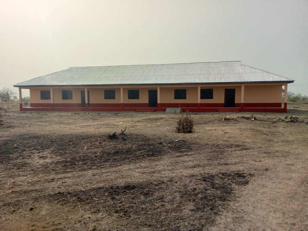 3 Units Classroom Block at  Kasiesa Junior High School