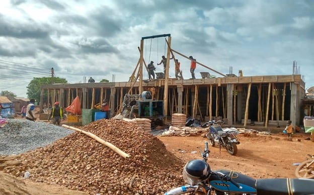 1-Storey 12-Unit Market stores (Phase 1) at Bunkpurugu Pour