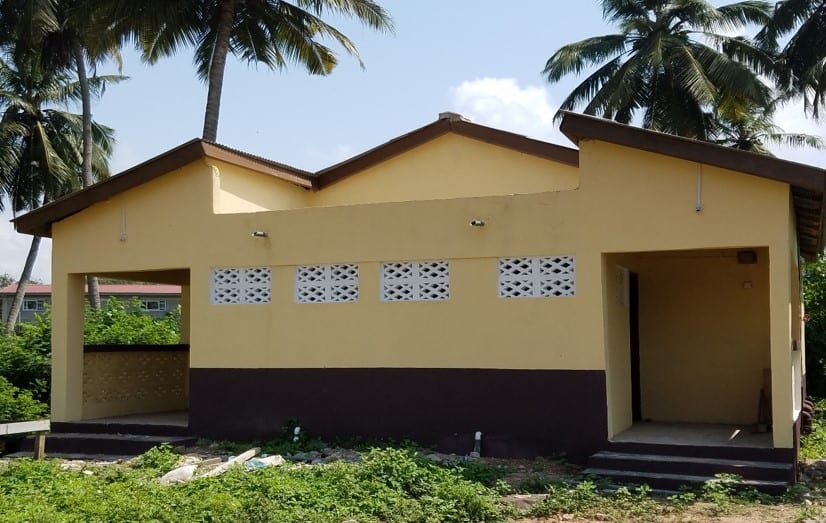 Construction of 1 no. 14 seater toilet at Adisadel