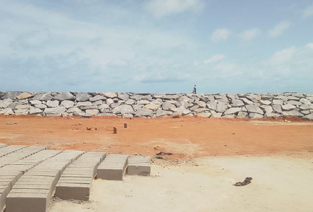 Sea Defence Project at Cape Coast