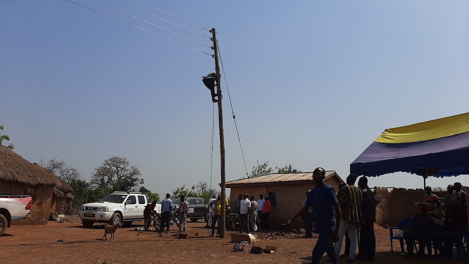 Extension of Electricity to Suburbs of Sankpala, Buipe, Yapei & Kosawgu Township in the District