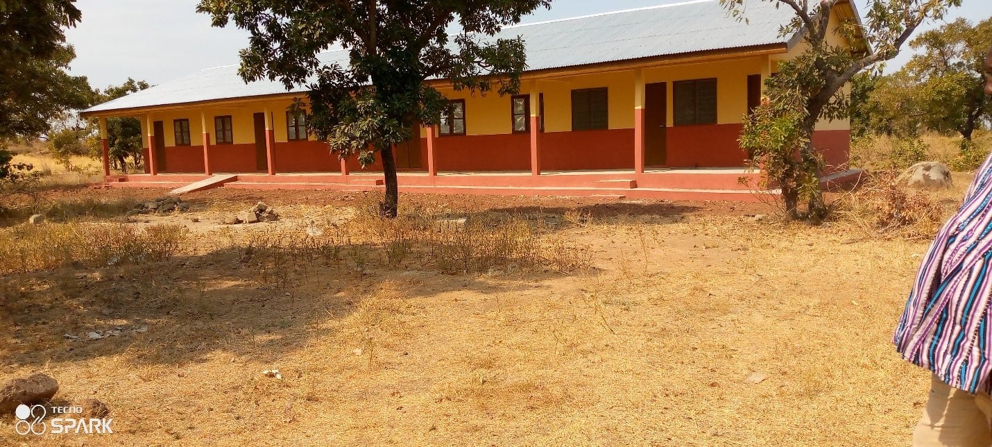 Construction of 1no. 3-unit classroom block at All Saints Basic school Issa