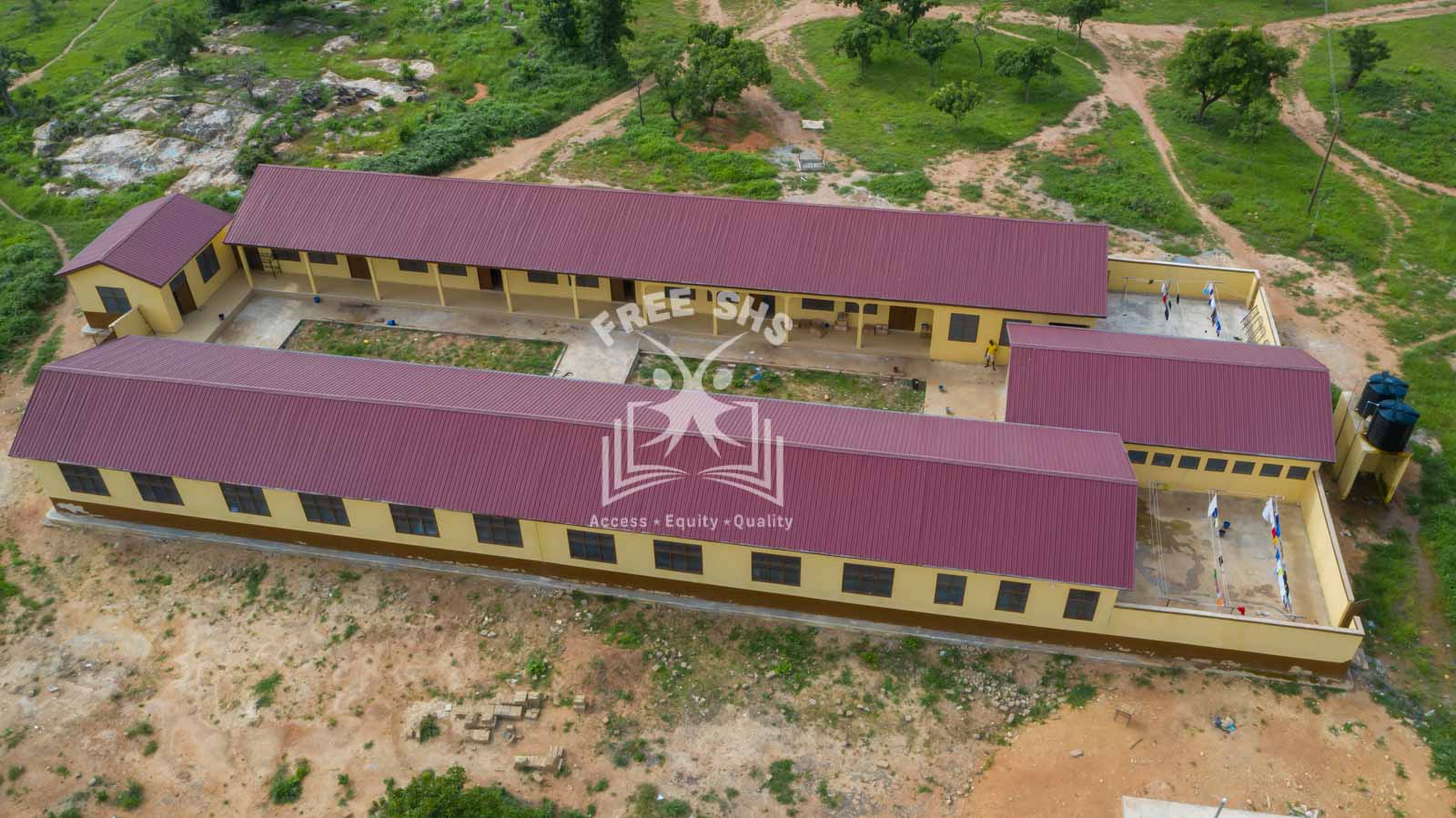 Single Storey Dormitory Block at Daffiama SHS