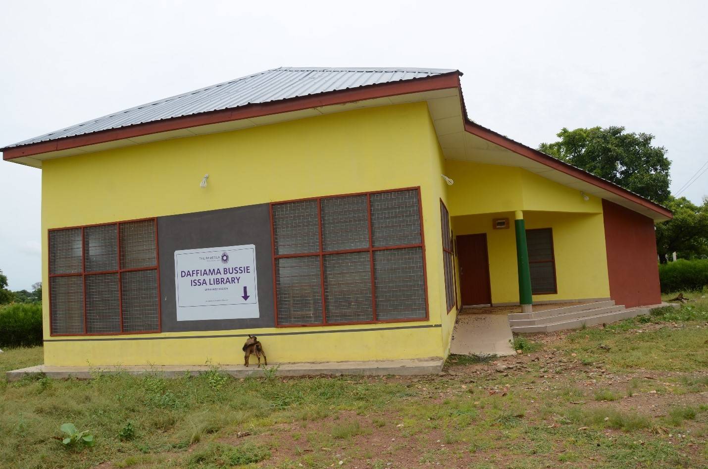Construction of Library complex at Issa