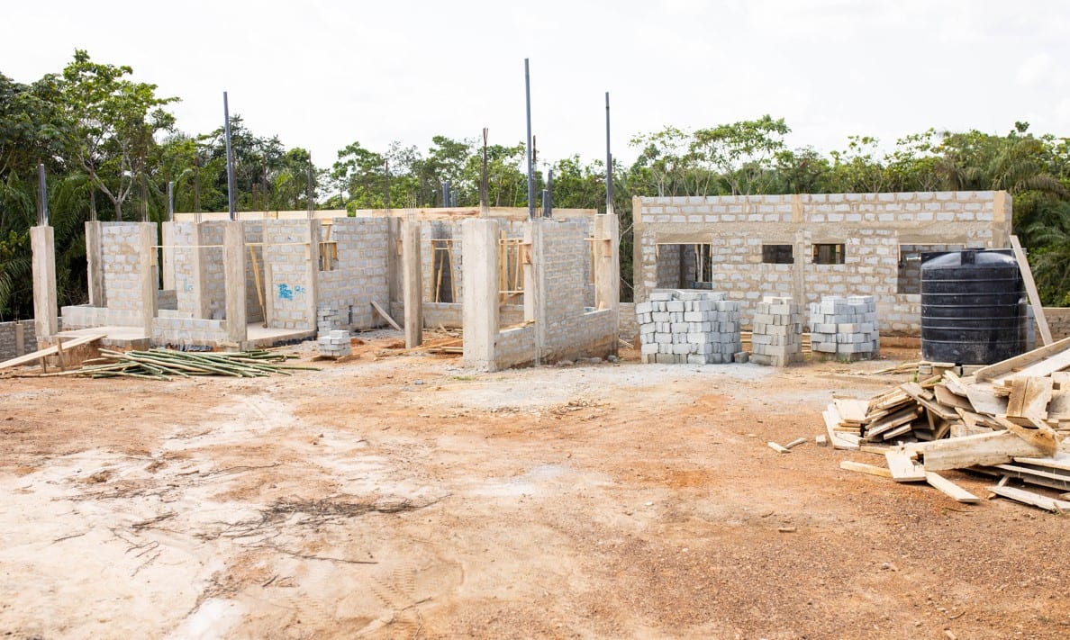 Construction of DCE's Bungalow at Osabarima Estate, Akwatia