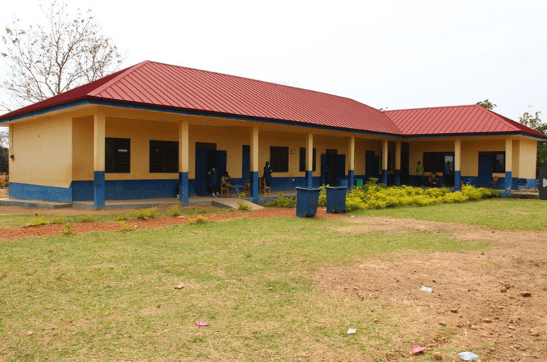 1No 3-Unit Classroom Block at Dormaa Akwamu DA JHS