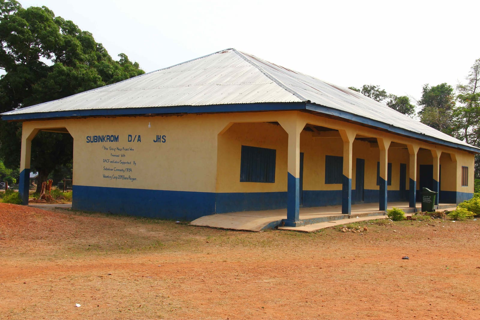 3-Unit Classroom Block (Self Help) at Subinkrom D/A JHS