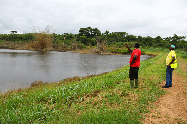 Rehabilitation of Small Earth Dam at Nseseresu