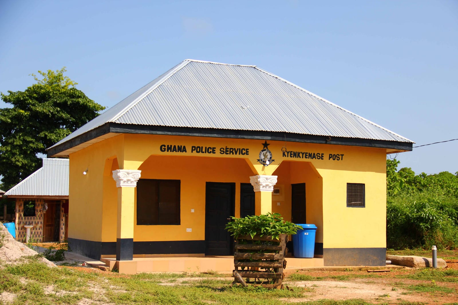 Police Post at Kyenkyenase