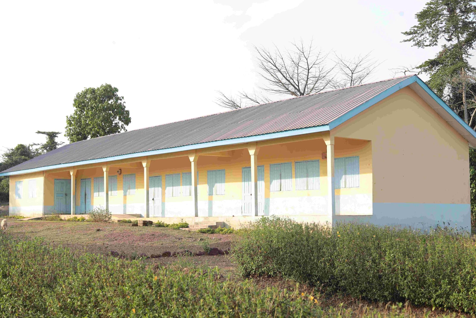 Completion of 3-unit classroom block at Apprakukrom Presby School