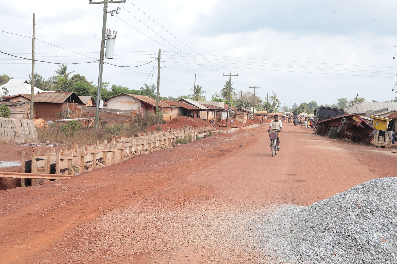 Upgrading Gravel Surface To Bituminous Surface Of Kwakuanya - Nkwantaso Road
