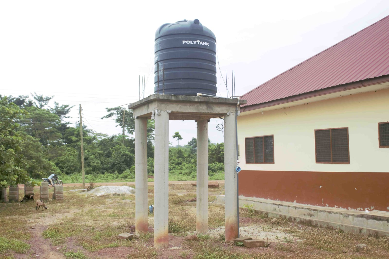 Drilling and mechanization of borehole at Apprakukrom CHPS Compound