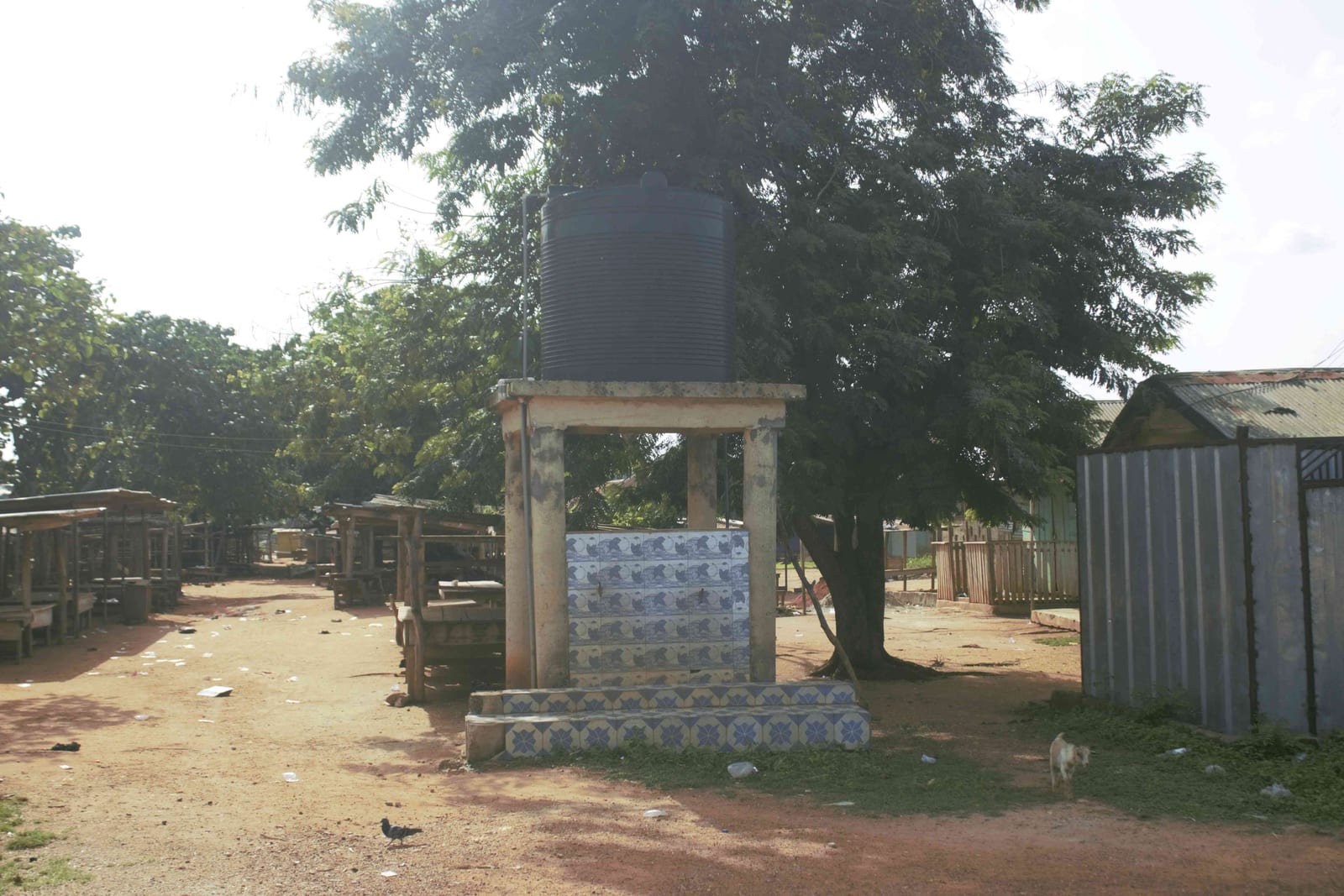 Drilling and mechanization of borehole at Nkrankwanta Market