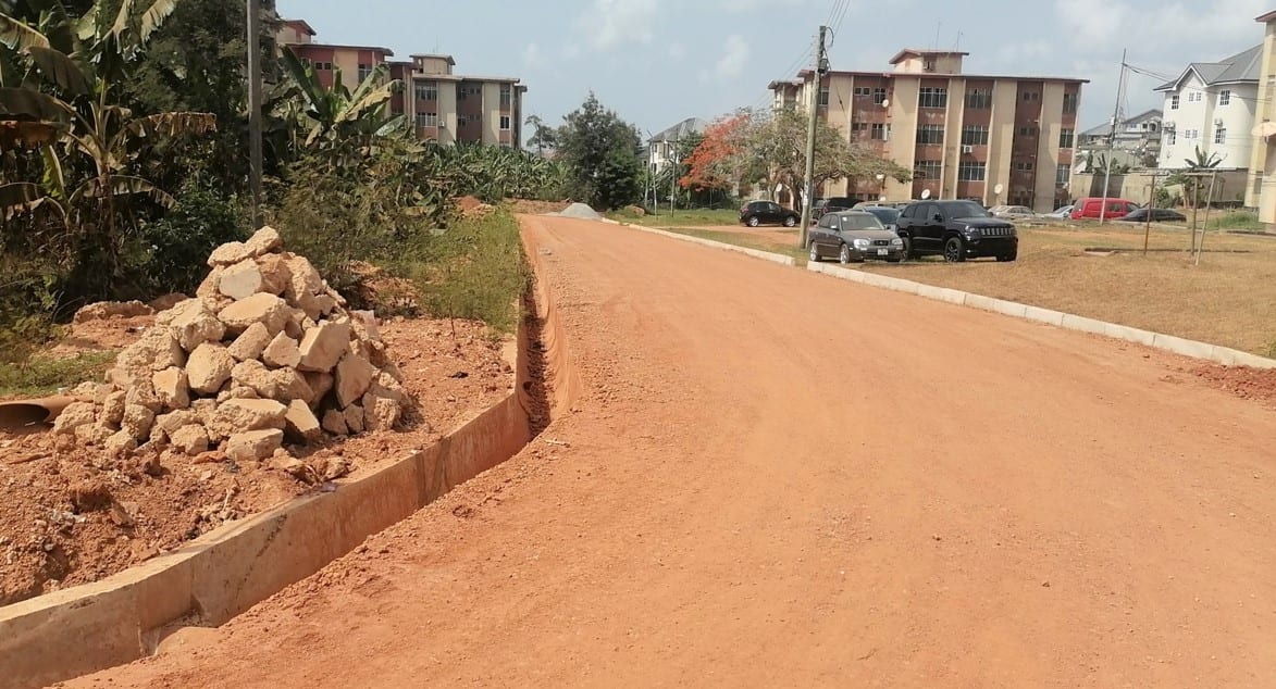 Surface Dressing of Effia Town Roads (0.7Km), Construction of No.3M X 2M X 12M Long Double Culvert Approach Filling Works at Ssnit Down and Anaji Ssnit Flats Loop Road (0.70Km).(Ssnit Loop Road, Anaji Ssnit Flat)