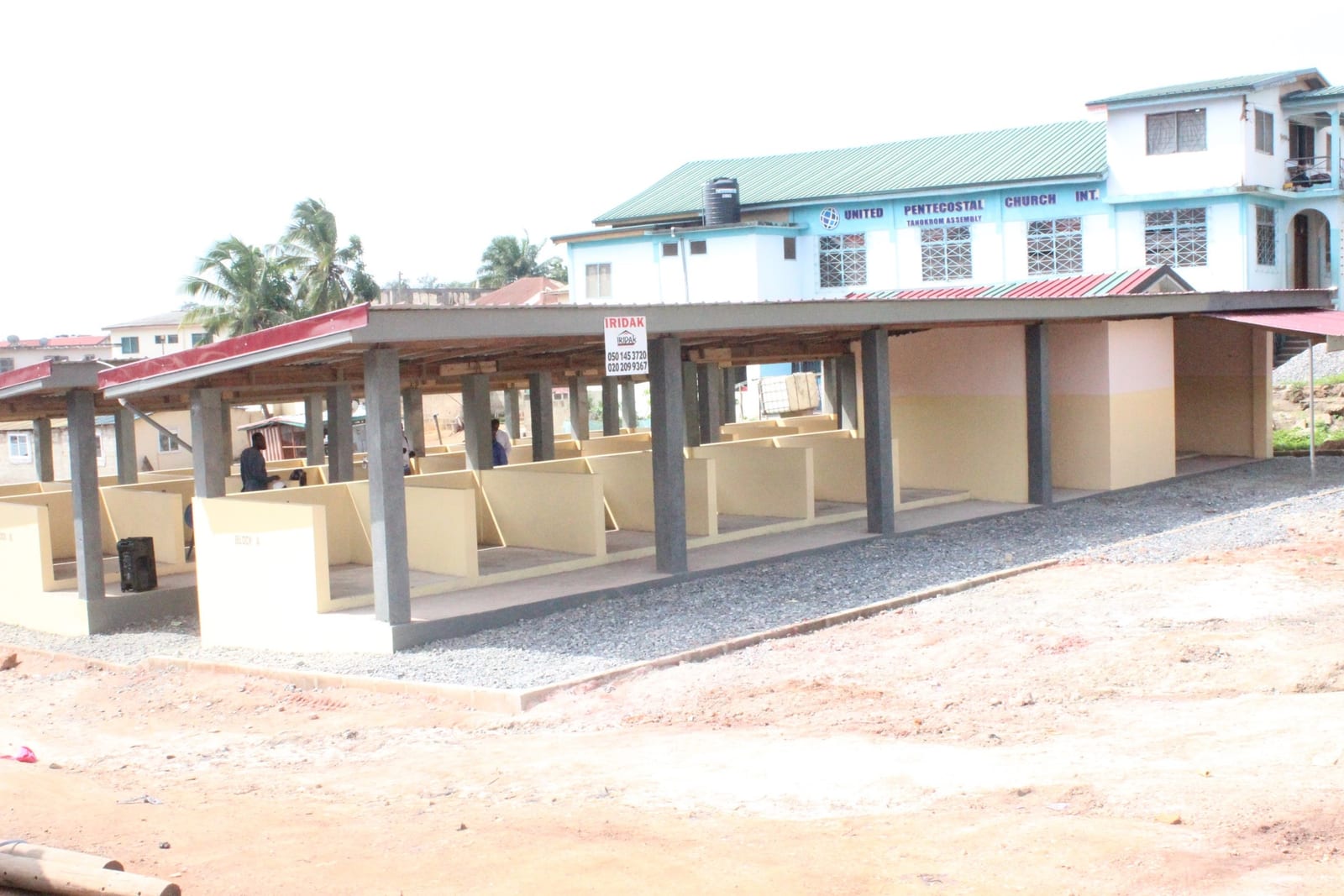 Construction of 30 Bay Partitioned Market Shed