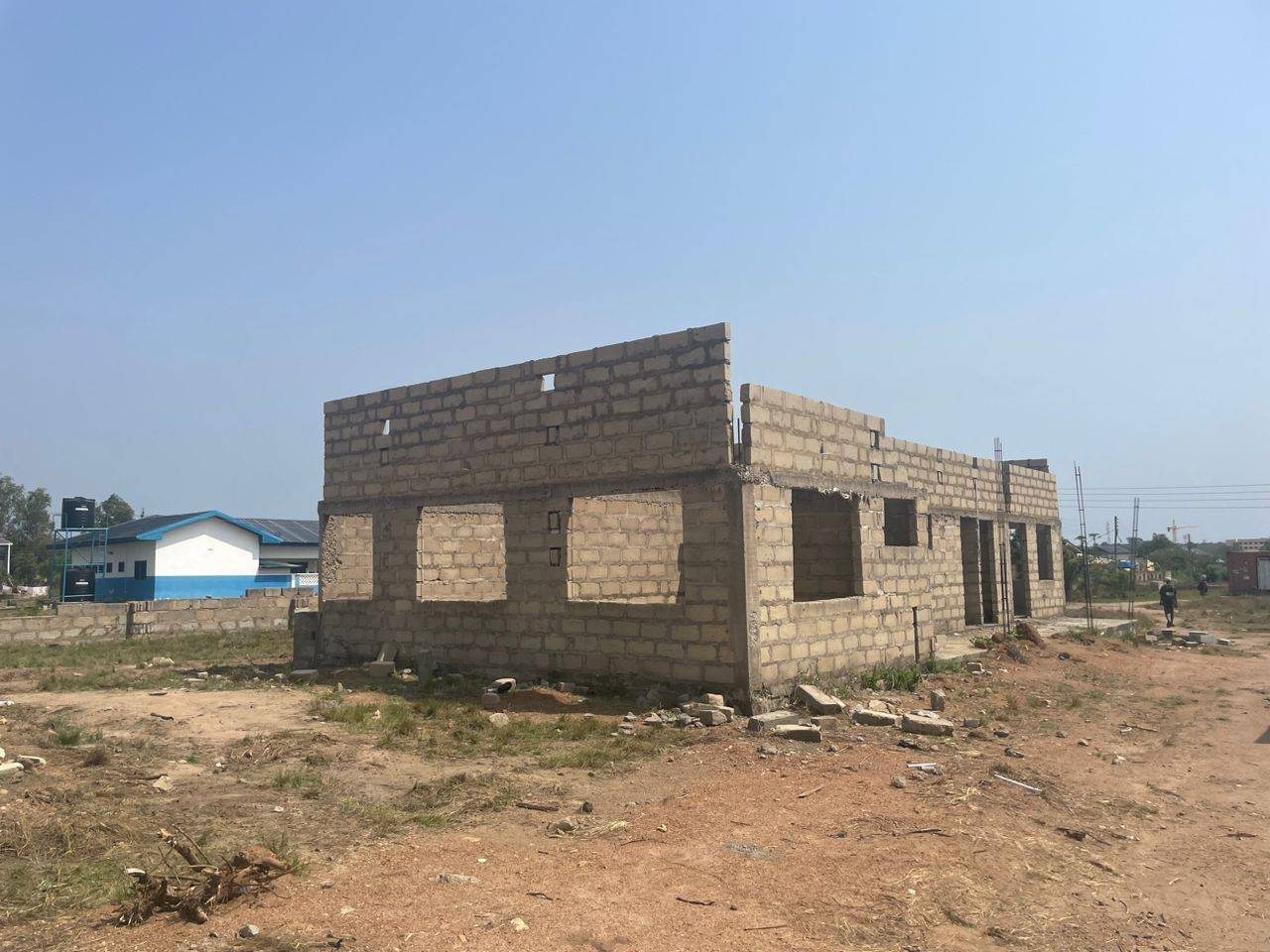 Construction of 1No. CHPS Compound at Egyaa Lodge