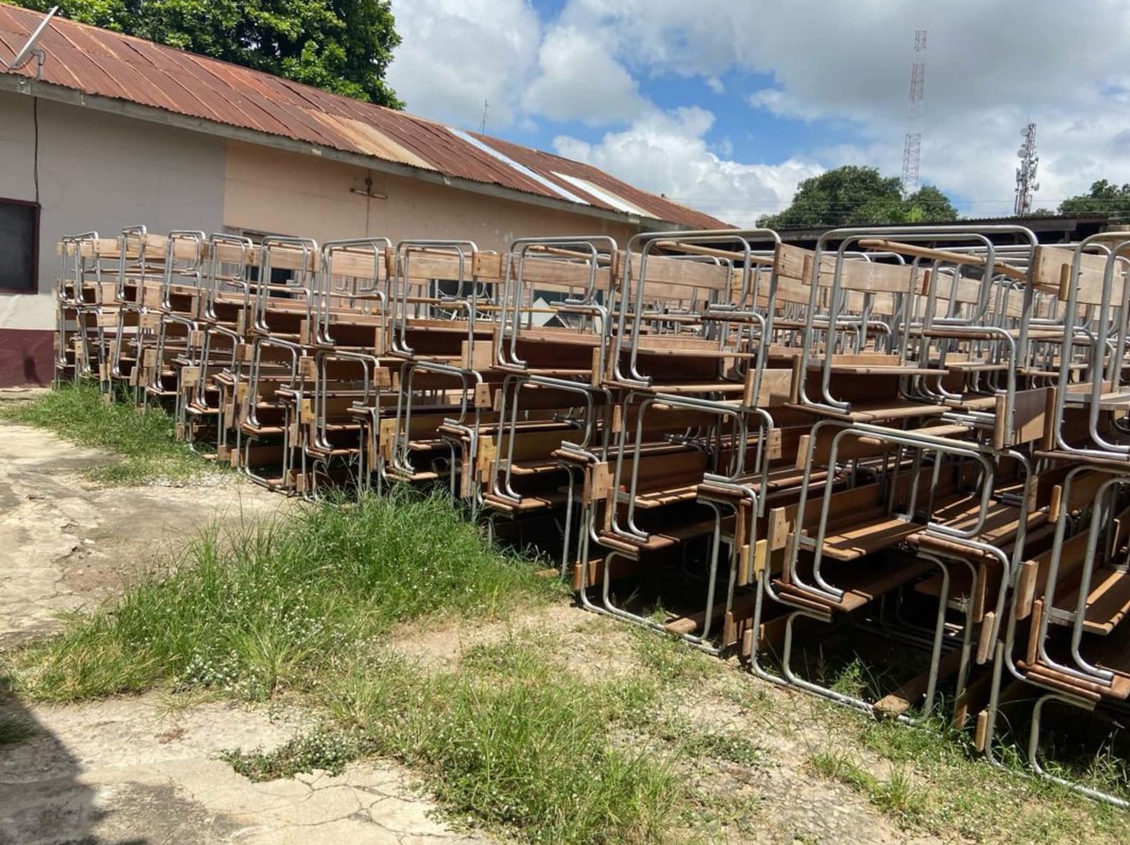 Distribution of Desks to Schools