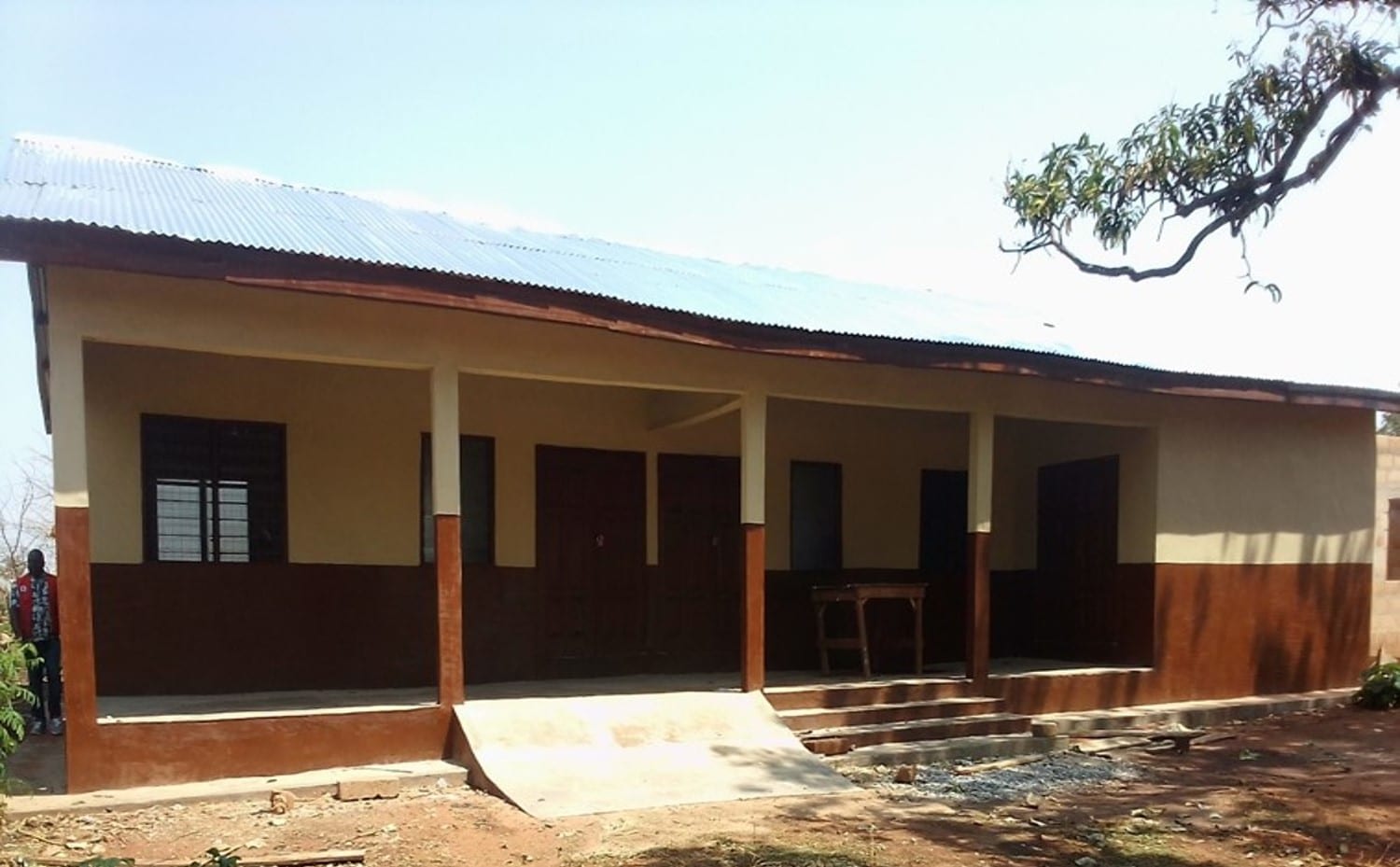 Construction and Furnishing of  1No. 3-Unit KG Block at Drobong / Nkrampo