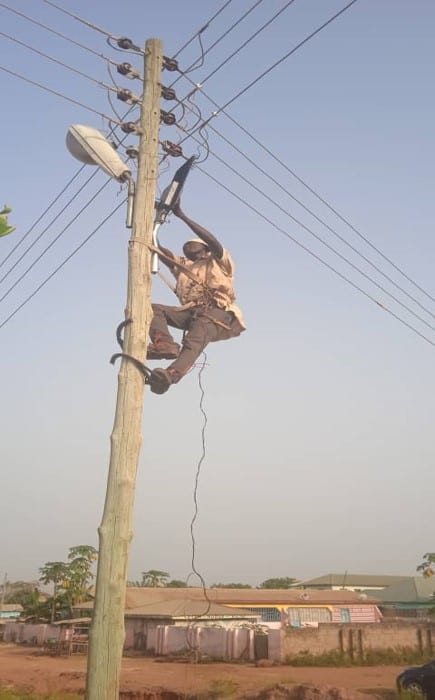 Maintenance, Repair and Installtion of (1200Pcs) Street Lights and 6500Pcs Energy Saving Blubs