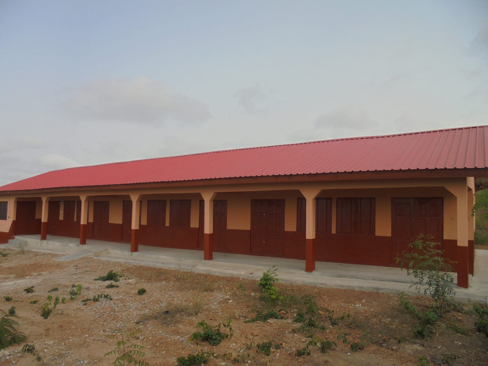 Construction of 3-Unit Classroom Block with office, store and 4seater KVIP toilet at Kontankore