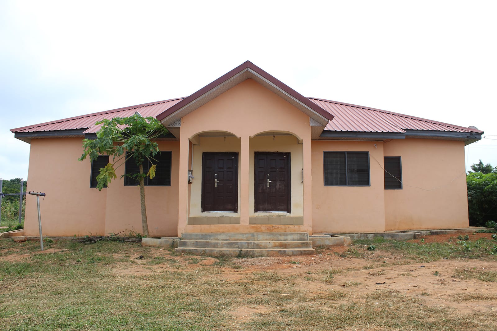 Construction of 2No. 1 Bedroom Semi – Detached Teacher’s Quarters at Essarkyir