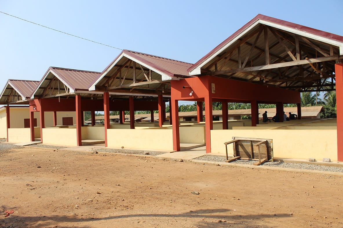 Construction of community Rural Market with Ancillary Facilities at Essuehyia