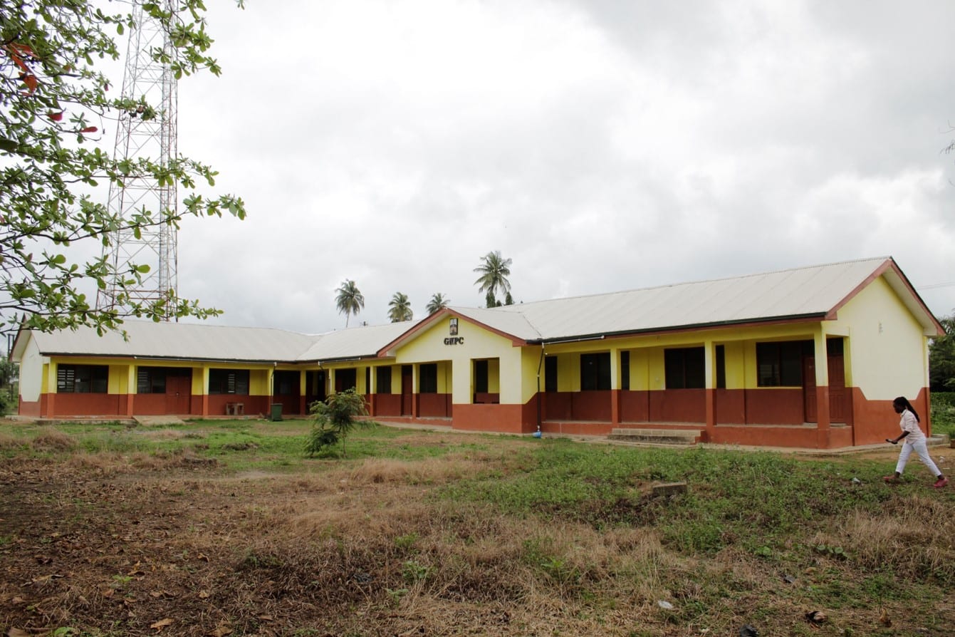 Construction of 1No. 5-Unit Classroom Block with Ancillary Facility at Awiebo