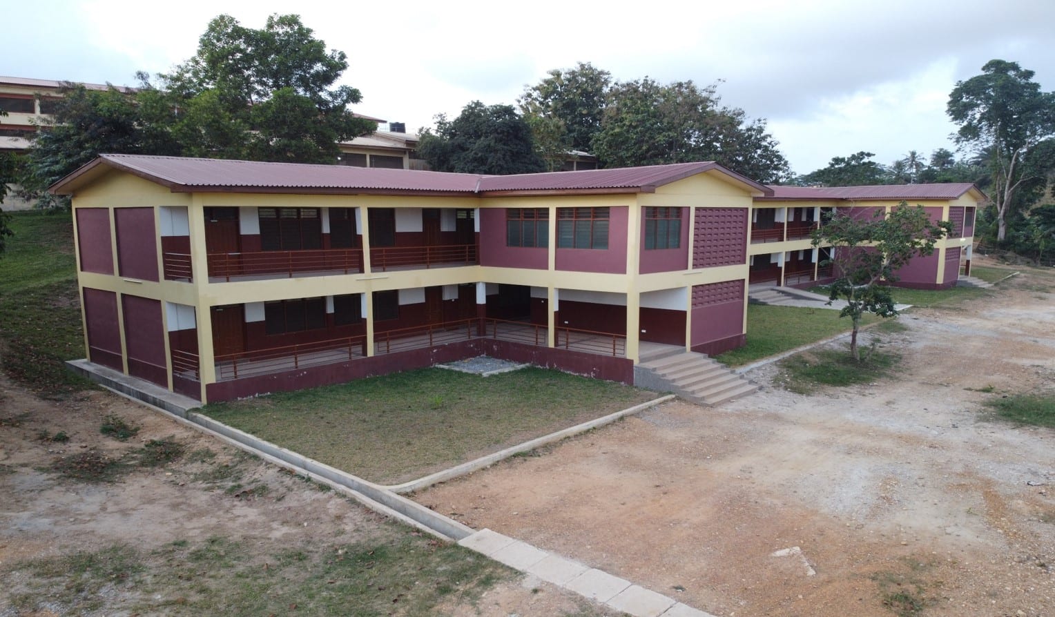 Construction of 12-Unit Classroom Block at Nkroful Agric SHS
