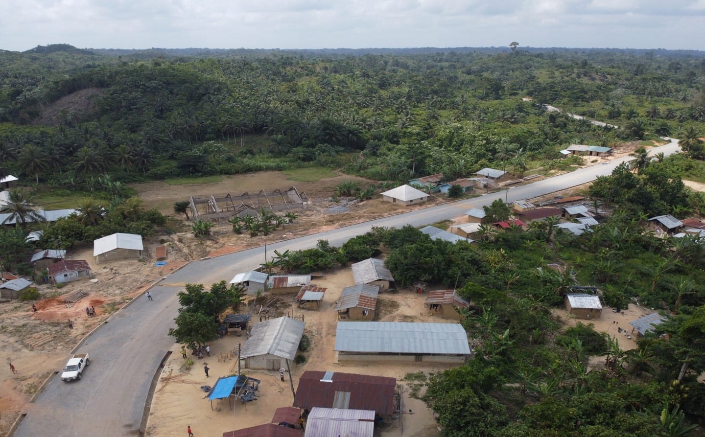 Construction of Attababu Town Road