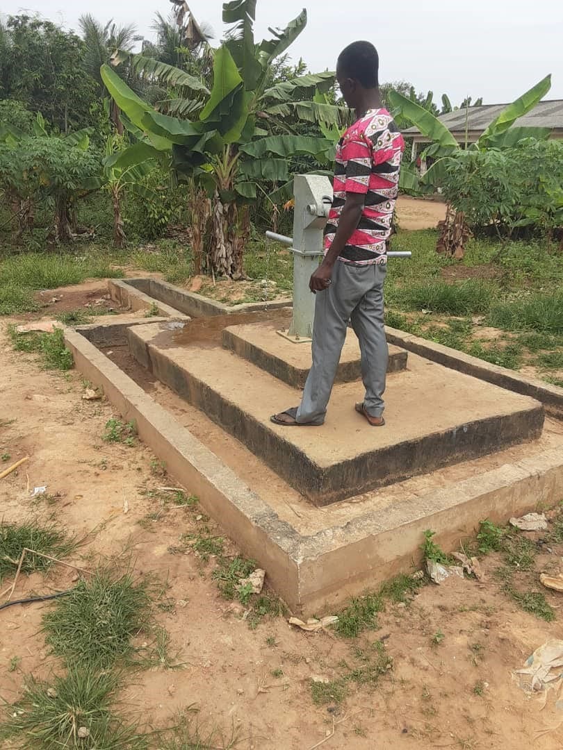 Construction of Borehole at Bobrama
