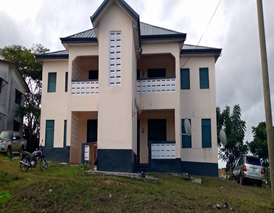 Construction of 2 Storey 4No. 2-Bed Room Quarters at Nkroful