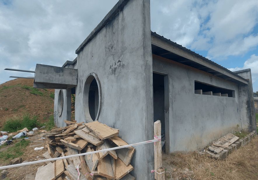 Construction of 20 Seater Water Closet Toilet at Aiyinase