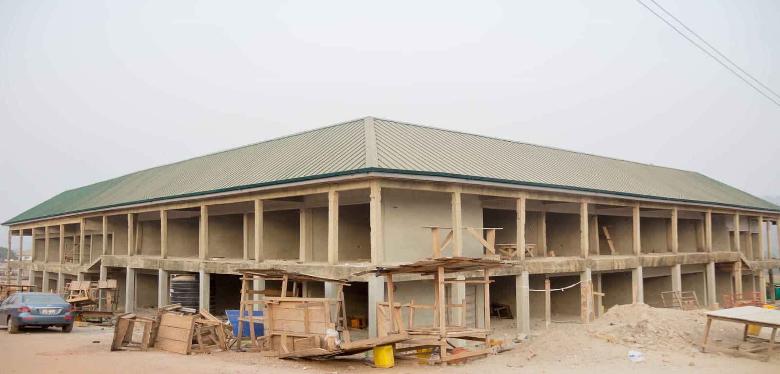 Construction of 36 Unit Storey Lockable Stores at Begoro