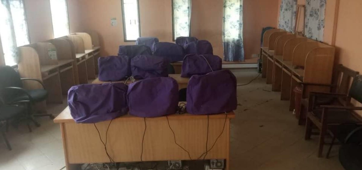 Distribution of Computers to Amasaman CIC