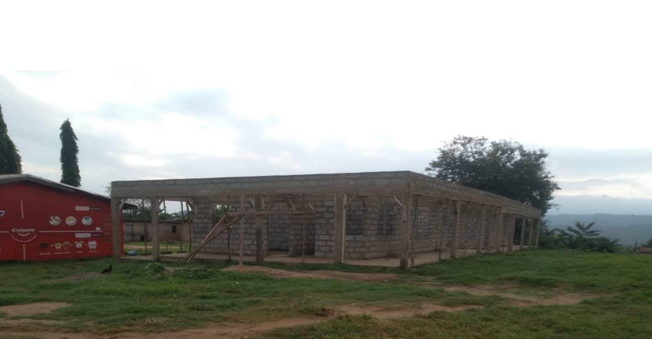 3-Unit Classroom Block with Office and Store at Mpehuasem