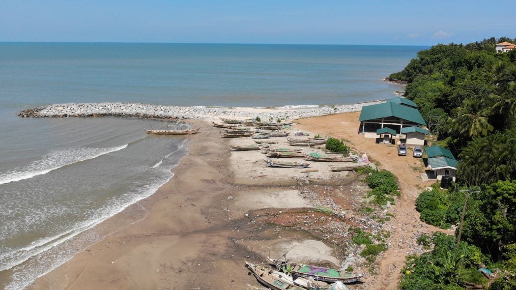 Construction of Coastal Fish Landing Site at Gomoa Feteh