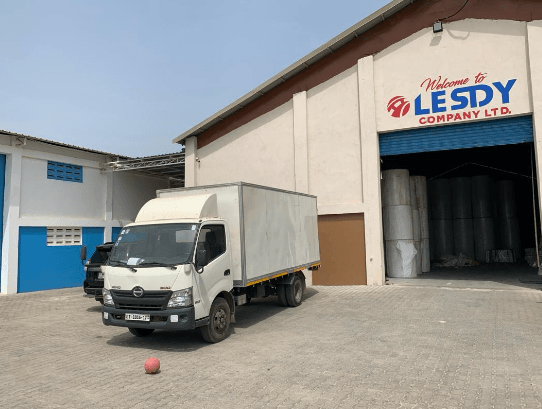 Construction of 1D1F Paper Products- Lesdy Company Limited at Nyame Adom