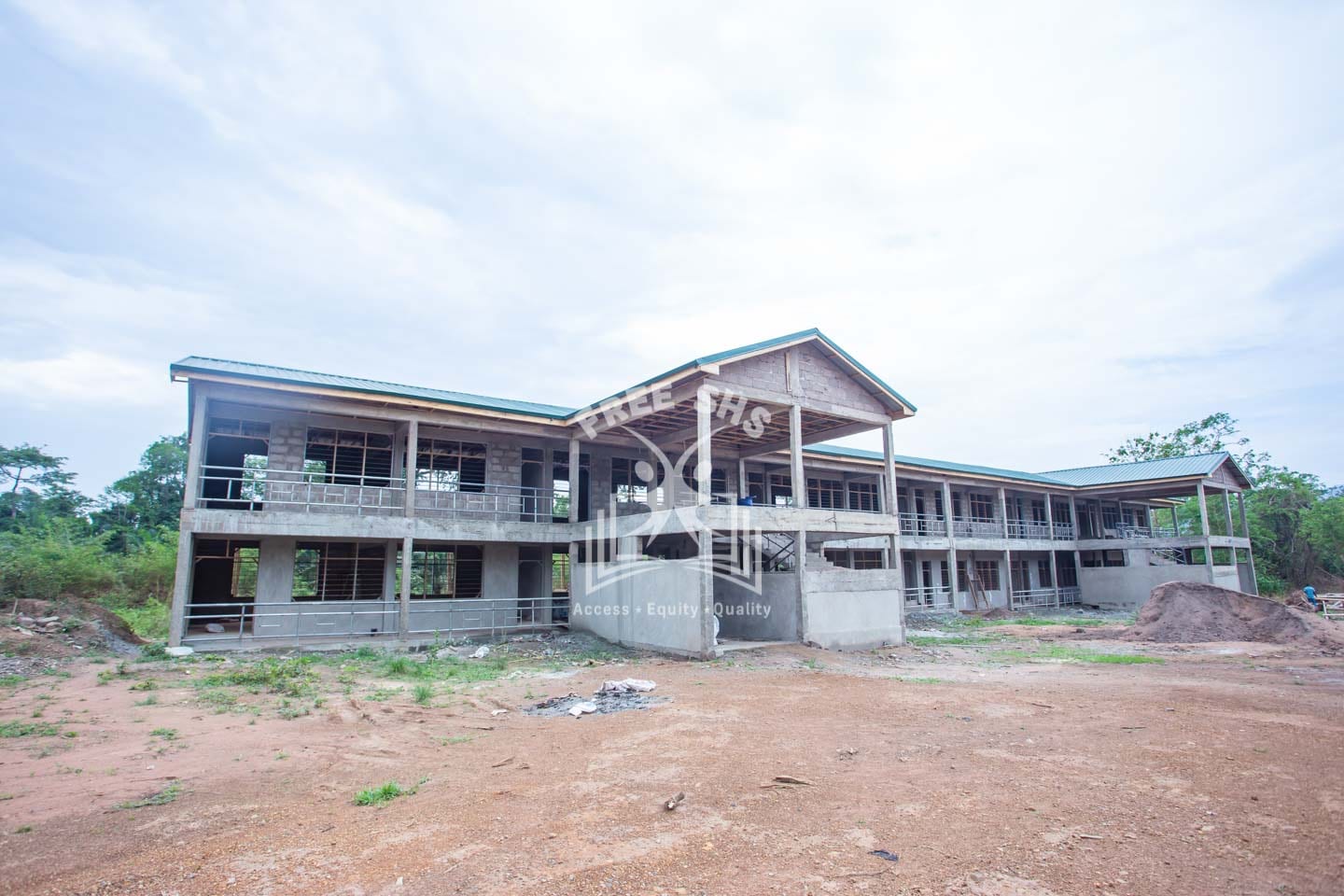 Getfund Emergency School Project at Akpafu SHTS