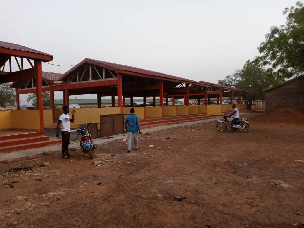 20-Unit Market Stalls at kpatinga